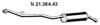 EBERSP?CHER 21.384.43 End Silencer